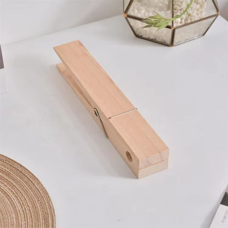 Giant Designer Clothespin Towel Holder