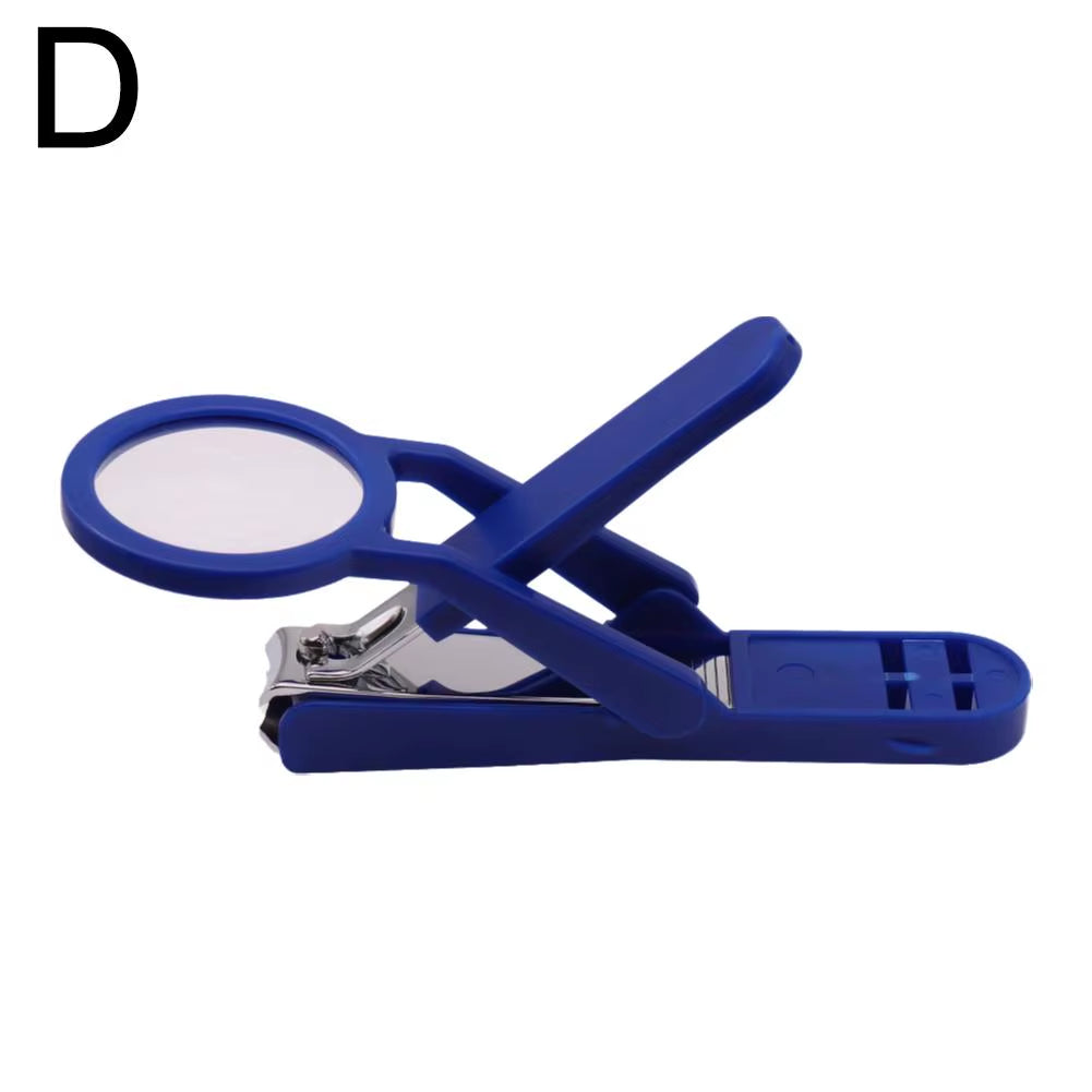 Nail Clipper with Magnifying Glasa