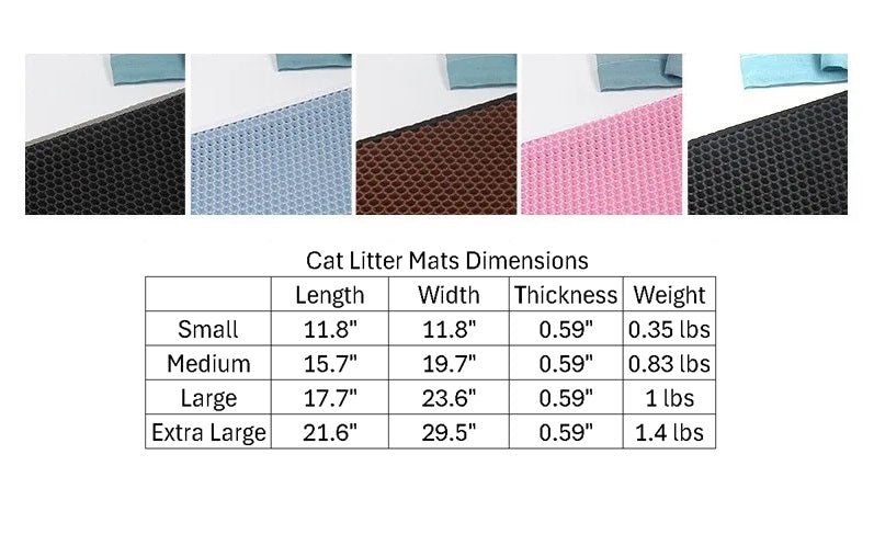 Cat Litter Mat - Washable