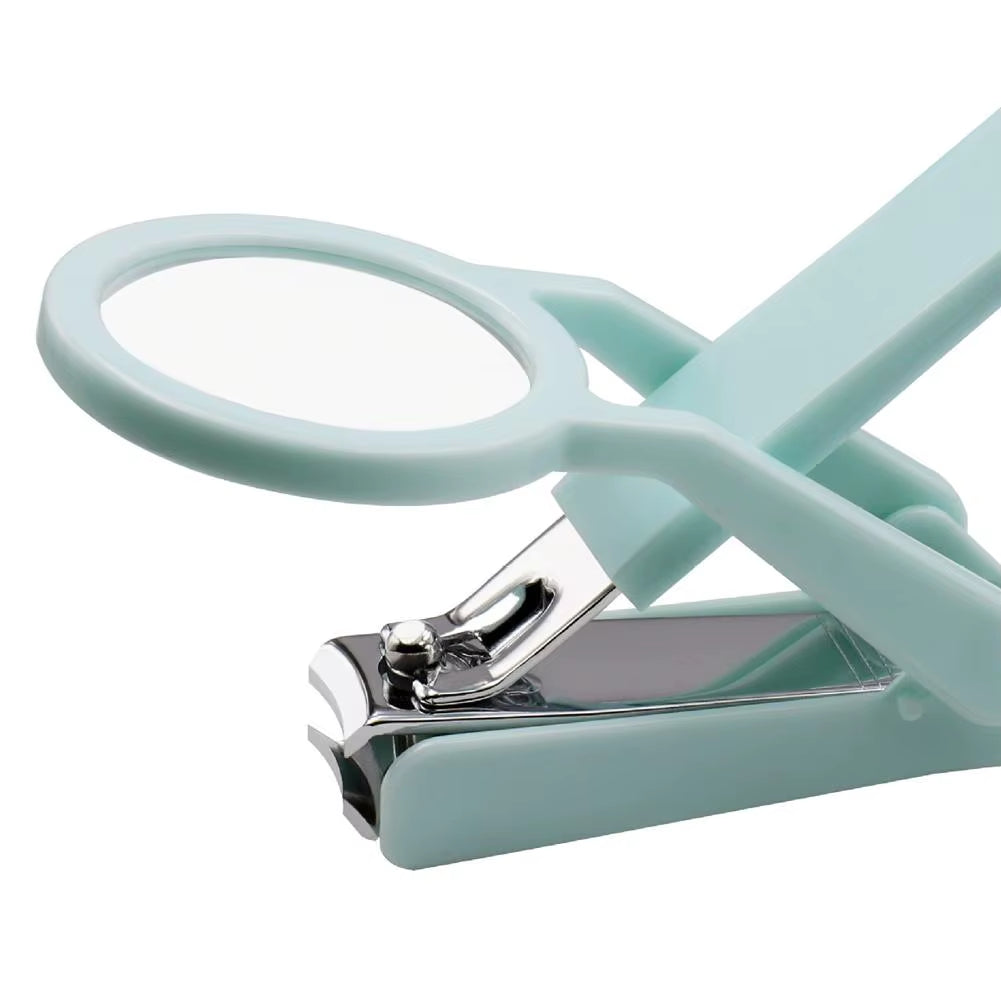 Nail Clipper with Magnifying Glasa