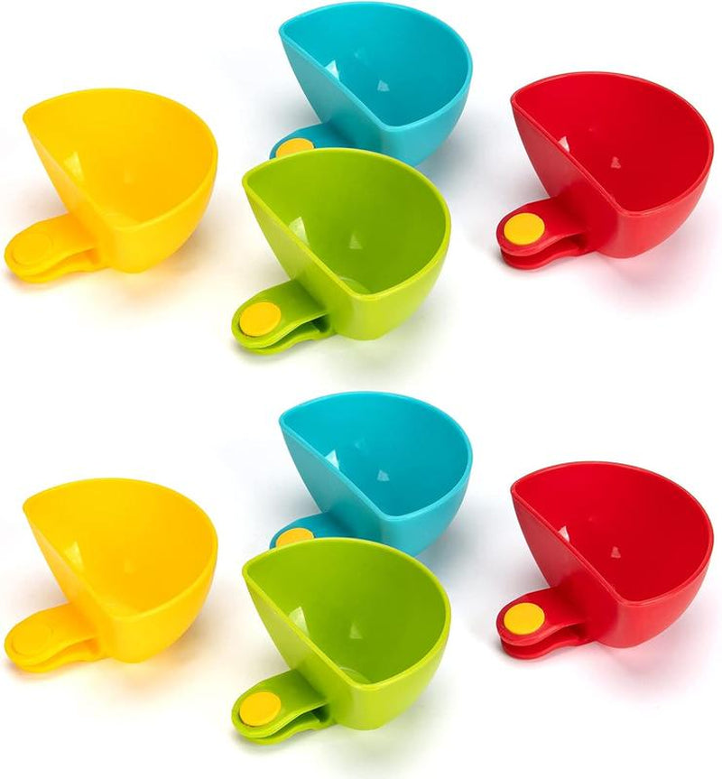 8 Piece Dip Clip Set for Bowls and Plates