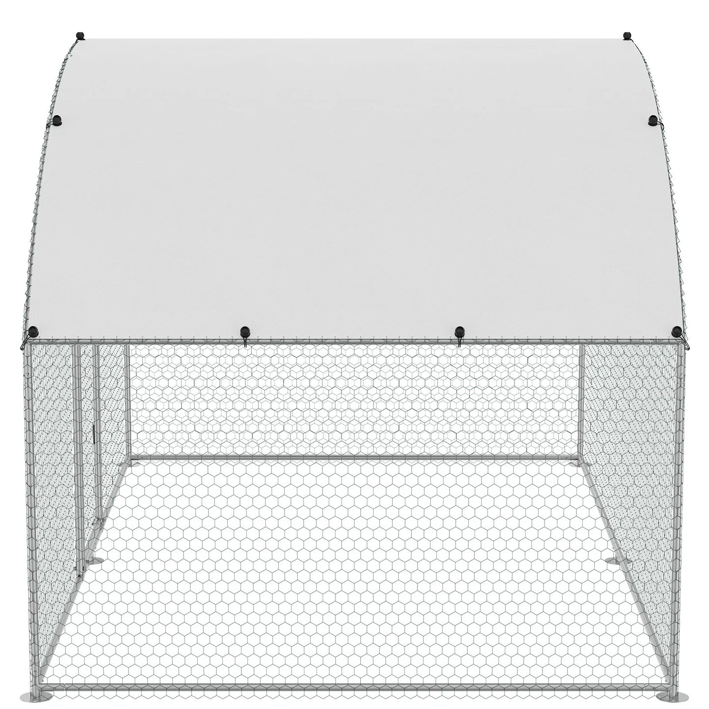 Walk In Chicken Coop, 9.8X6.5X6.5Ft