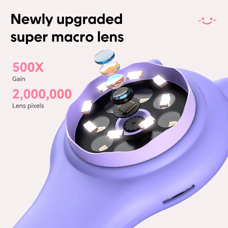Mini Children's Electronic Microscope 500X