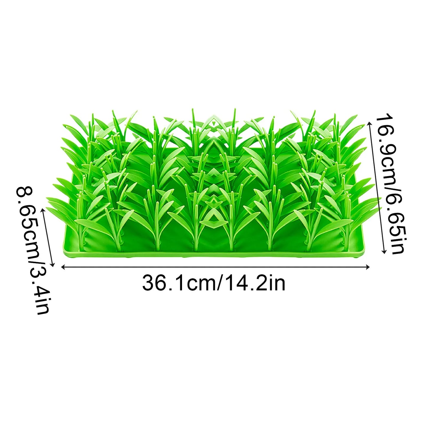 Slow Feeding Mat - Creative Grass Design