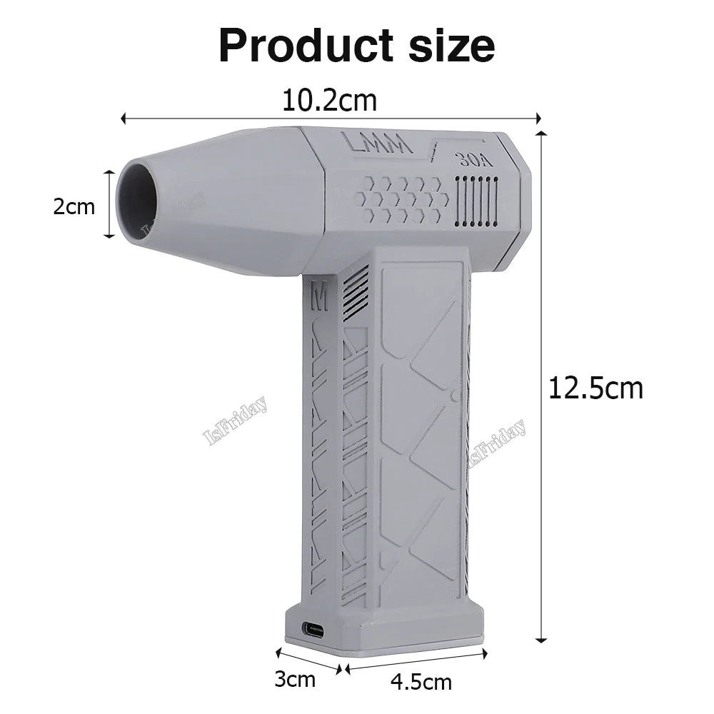Mini Turbo Jet Fan 130000 RPM 52M/S 