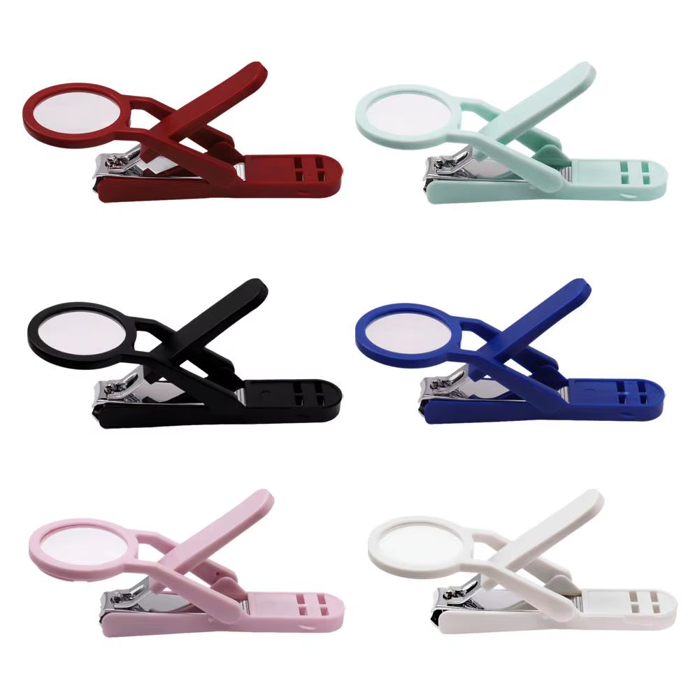 Nail Clipper with Magnifying Glasa