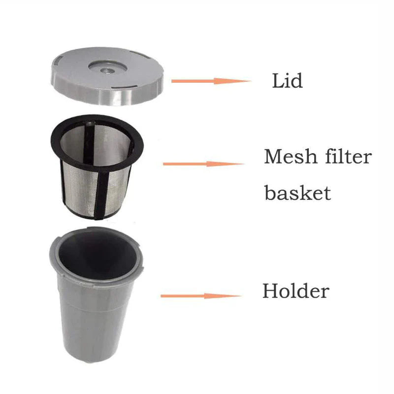 3 Pack My K-Cup Coffee Filter Reusable Replacement Refillable Holder for Keurig