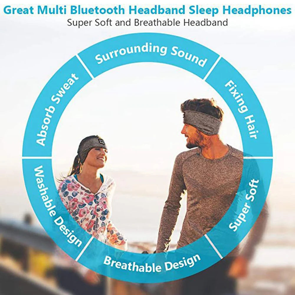 Headband Earphones-Bluetooth