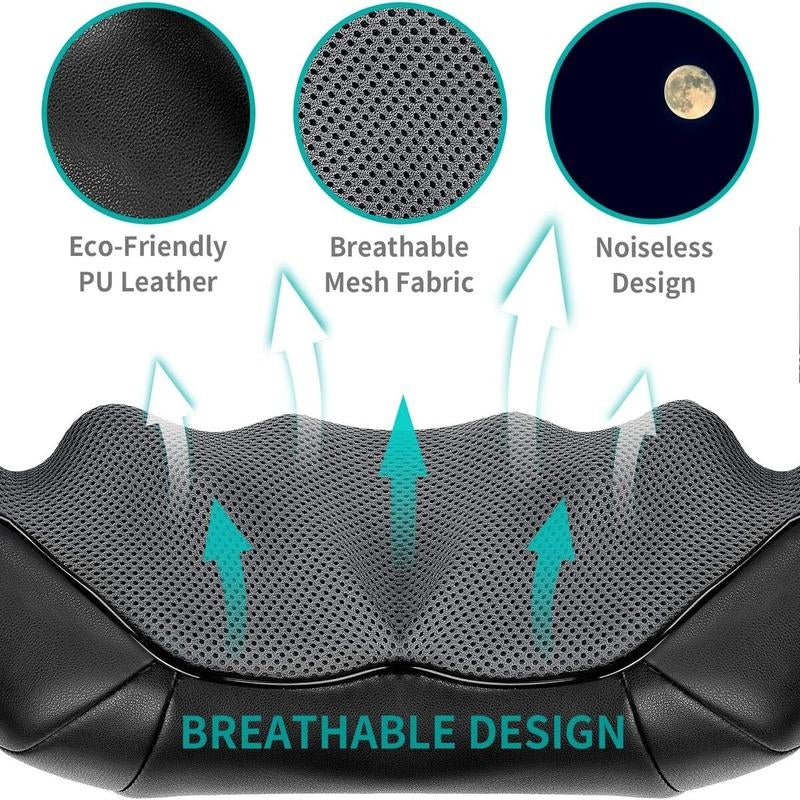 Shiatsu Neck and Back Massager with Soothing Heat