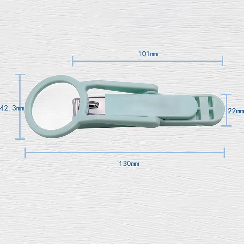 Nail Clipper with Magnifying Glasa