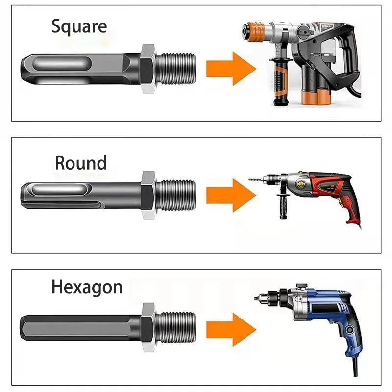 Firewood Splitting Drill Bit