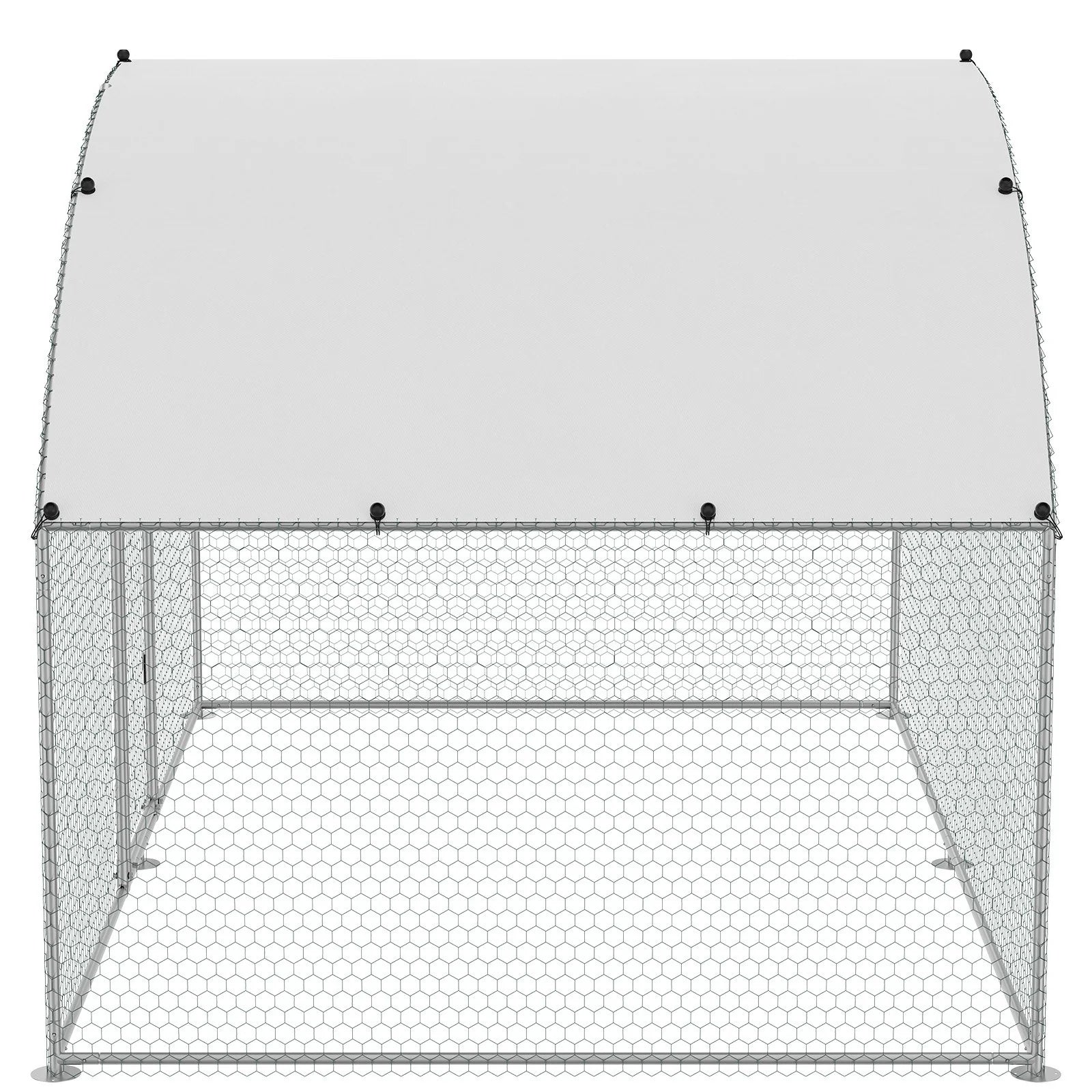 Walk In Chicken Coop, 9.8X6.5X6.5Ft