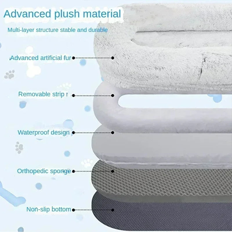Giant Human Dog Bed - FIts You and Your Pets!