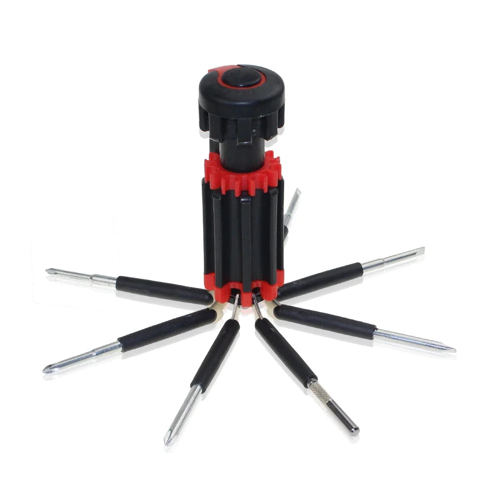 8 In 1 Screwdriver with LED Light
