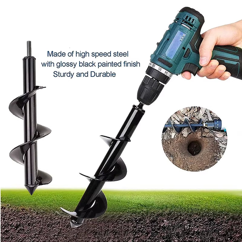 Garden Planting Spiral Drill Bit