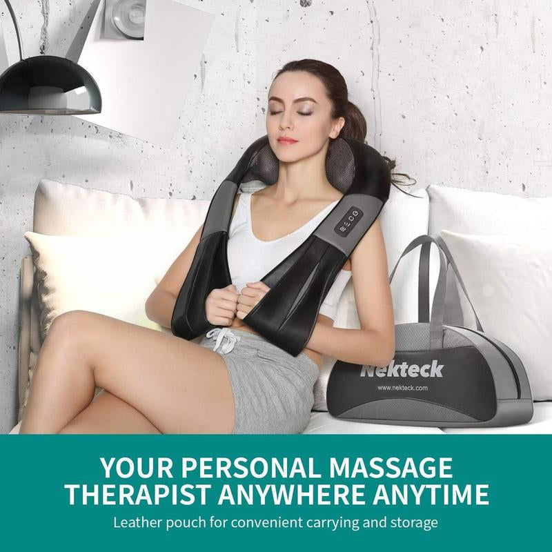 Shiatsu Neck and Back Massager with Soothing Heat