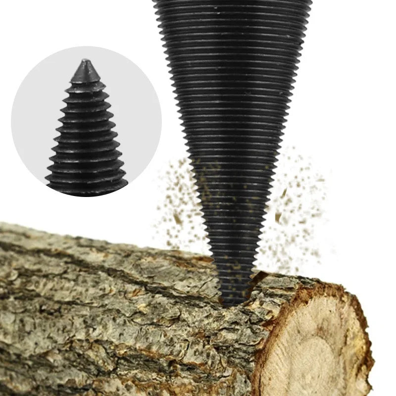 Firewood Splitting Drill Bit